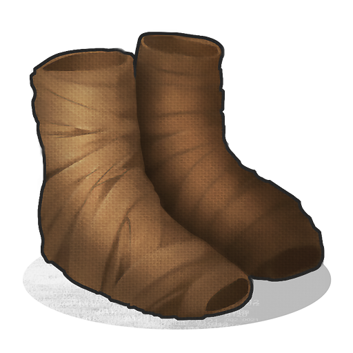 burlap shoes
